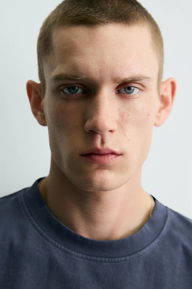 BASIC WASHED T-SHIRT