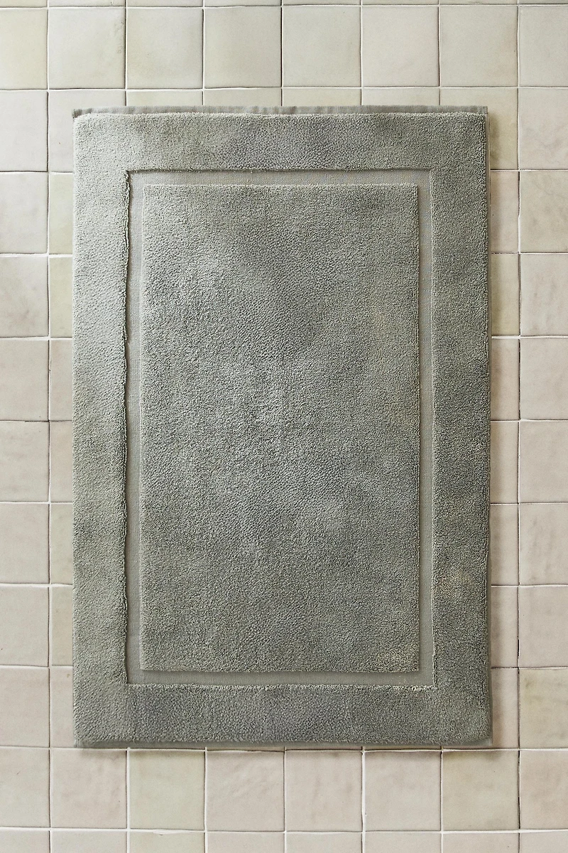 NON-SLIP SOFT TERRYCLOTH BATH MAT