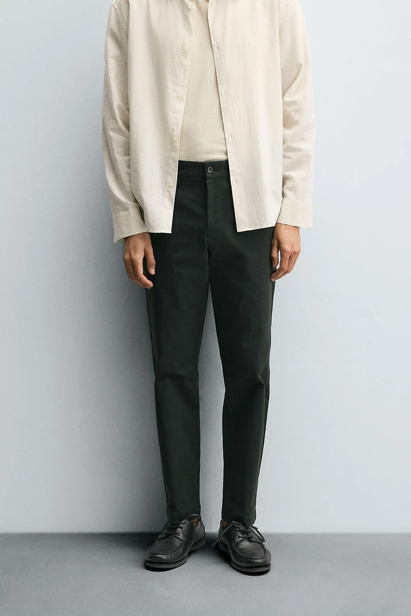 SLIM FIT CHINO PANTS