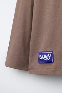 BLUEY © LUDO STUDIO FLOCKED PRINT T-SHIRT