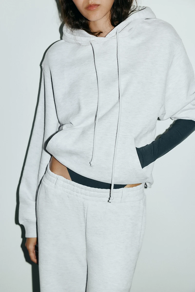 PANTALON DROIT MOLLETON PASSANTS