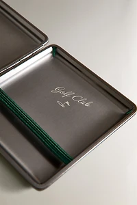 ÉTUI À CIGARETTES CUIR VERT