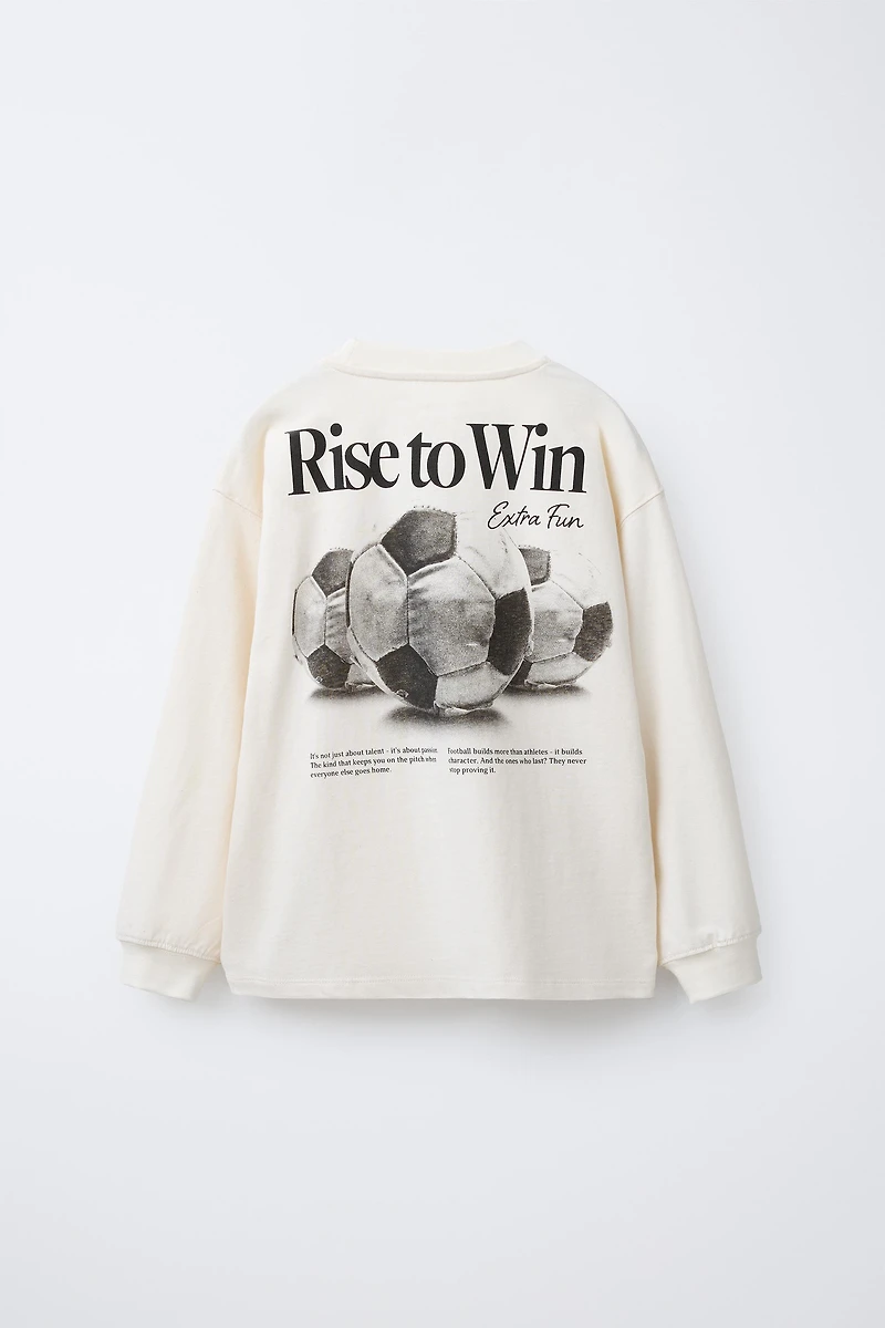 SPORTS PRINT T-SHIRT