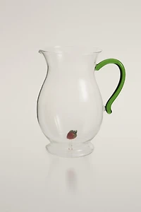 STRAWBERRY BOROSILICATE PITCHER