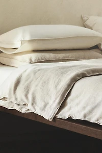 HOUSSE DE COUETTE LIN LAVÉ (160 GXM ²)