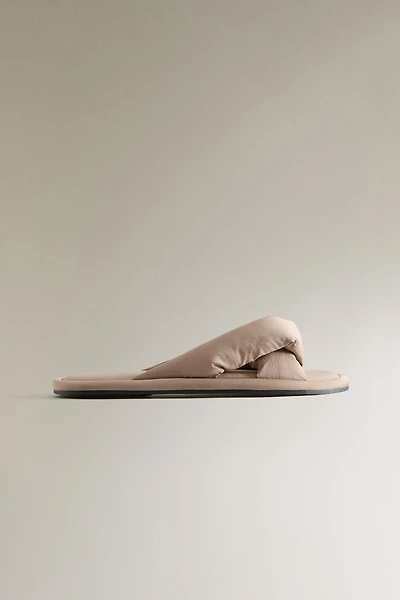 KNOTTED MULE SLIPPERS