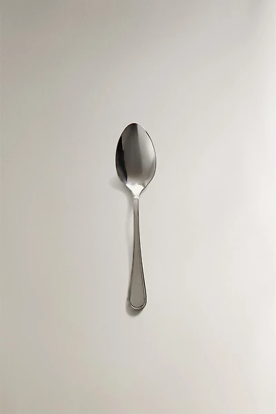 CUILLÈRE DE SERVICE EN ACIER BRILLANT