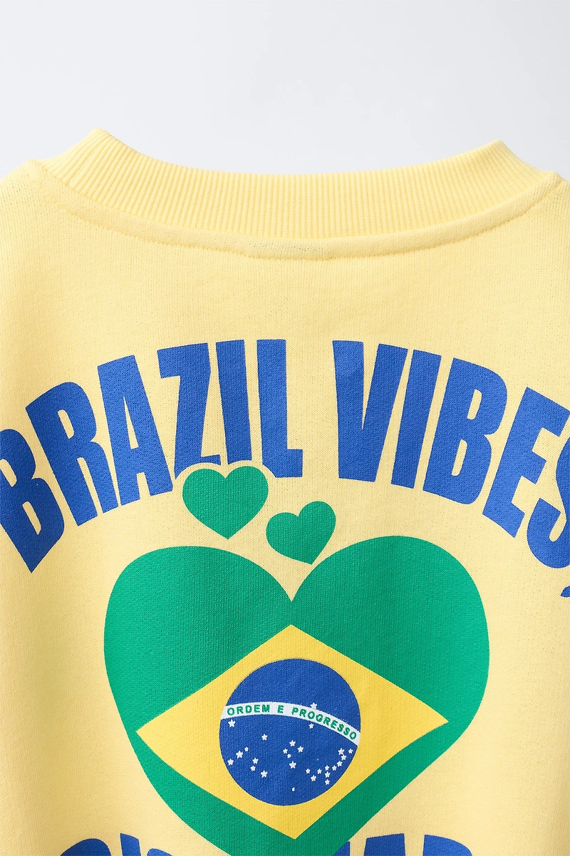 SWEAT IMPRIMÉ BRÉSIL