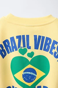 SWEAT IMPRIMÉ BRÉSIL