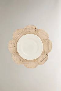 SET DE TABLE FLEUR RAMIE