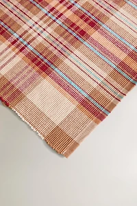 SET OF CHECK COTTON PLACEMATS (SET 2)