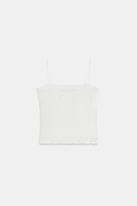 EMBROIDERED SEQUIN TOP