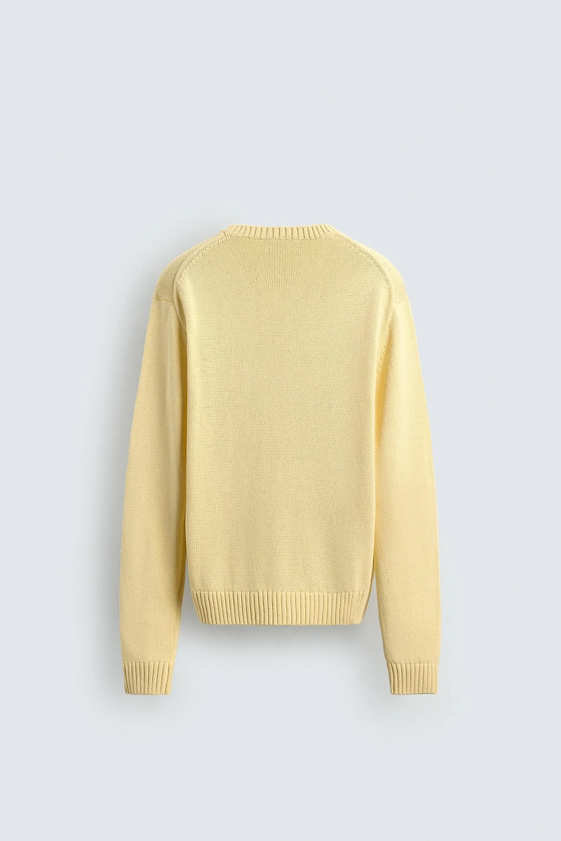 COTTON TEXTURED JUMPER