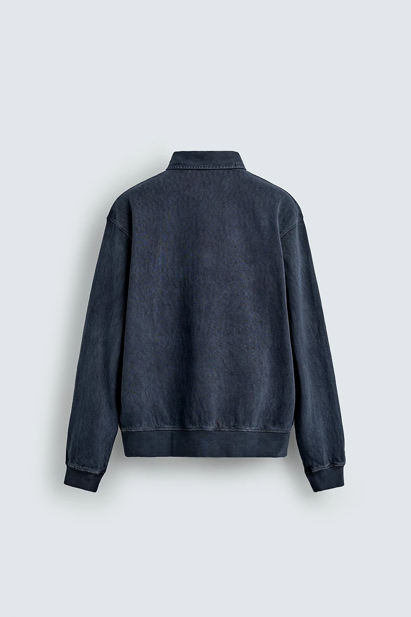 POLO REGULAR FIT EFFET DÉLAVÉ