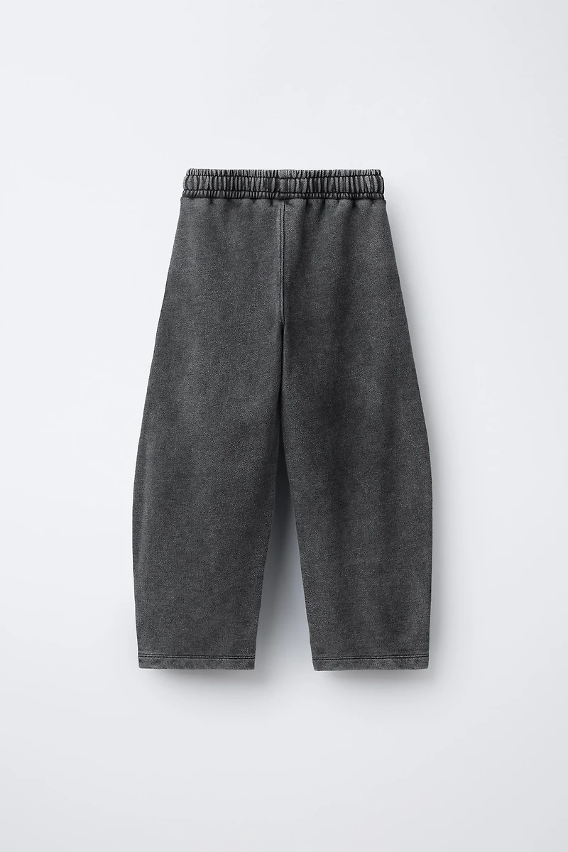 OVERSIZE WASHED EFFECT PANTS