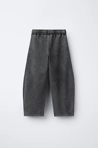 OVERSIZE WASHED EFFECT PANTS