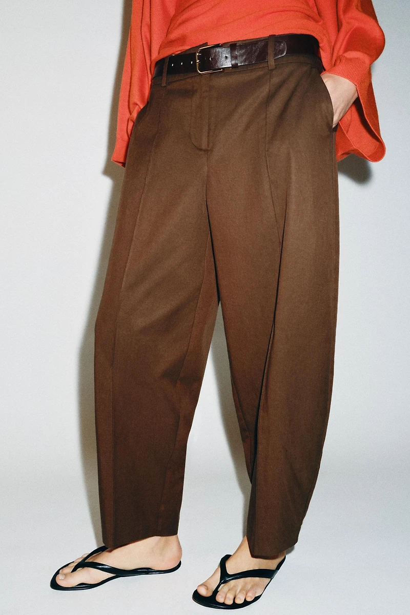 PANTALON BALLON AVEC CEINTURE