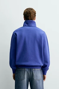 SWEAT COL ZIPPÉ À BANDE AARON LEVINE X ZARA