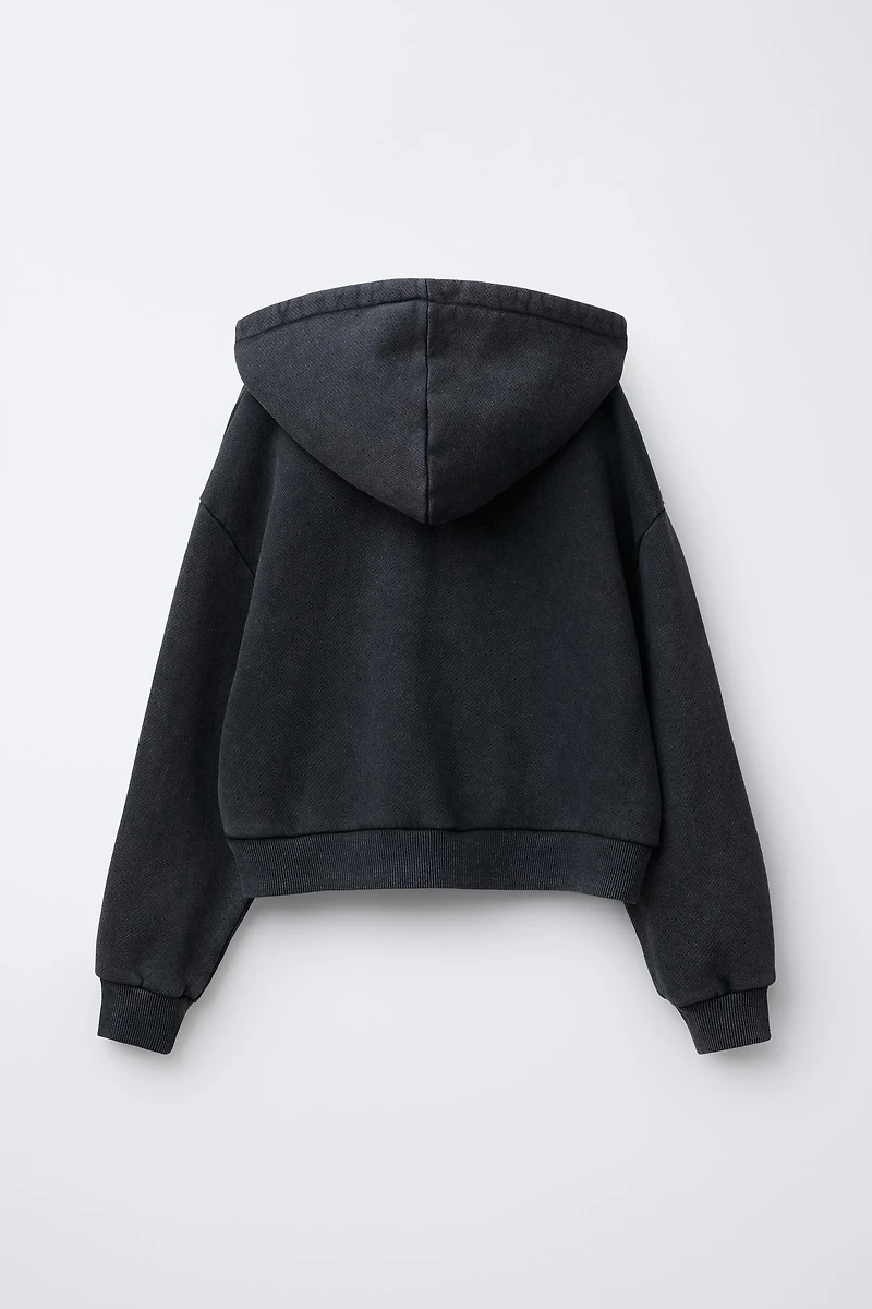 SWEAT TEINT EN PIÈCE