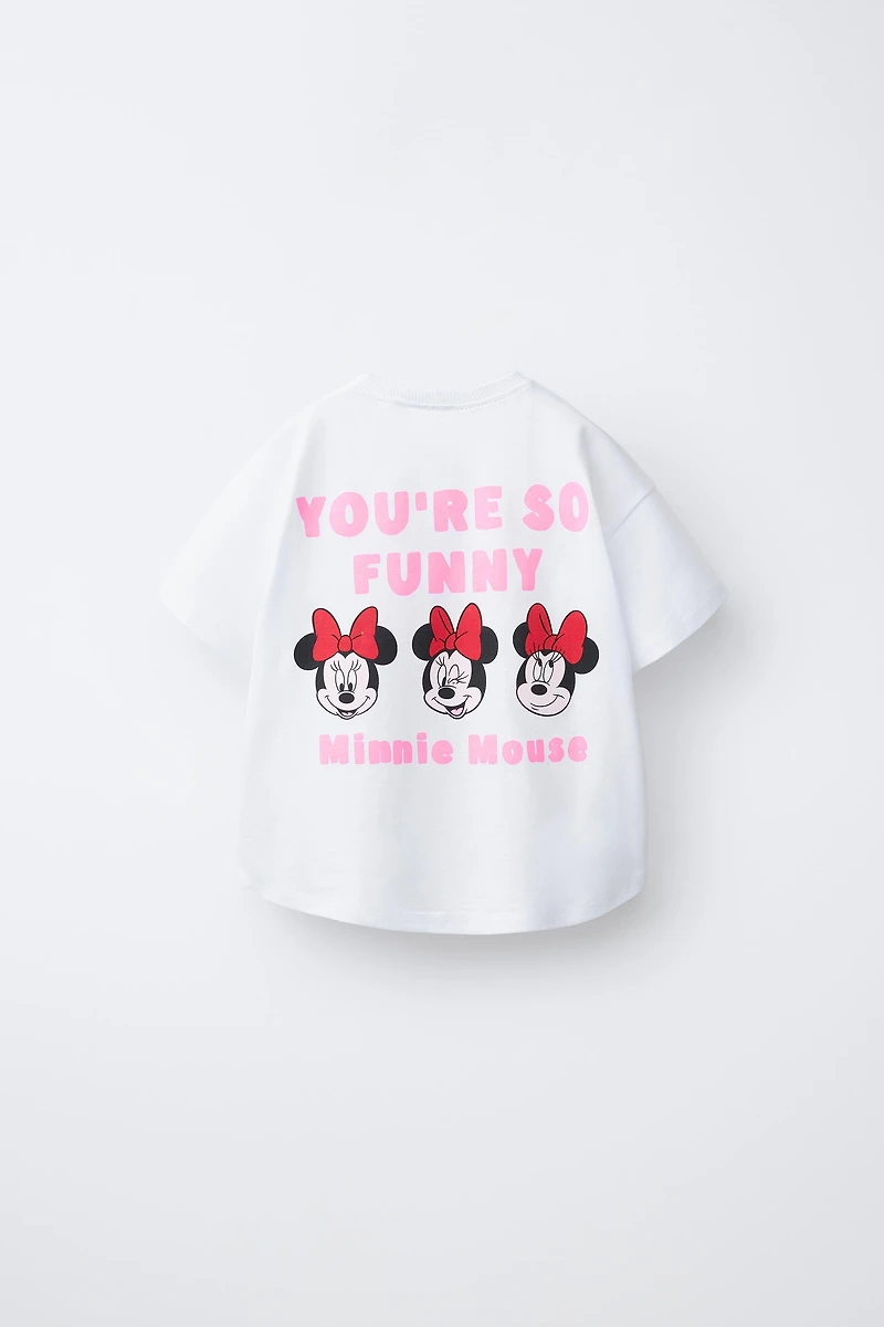 MINNIE MOUSE © DISNEY CROCHET BOW T-SHIRT