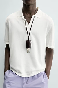 POLO EN MAILLE REGULAR FIT