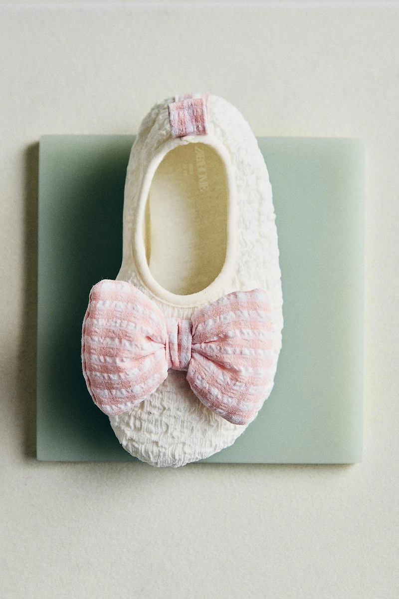 KIDS BOW BALLET FLATS