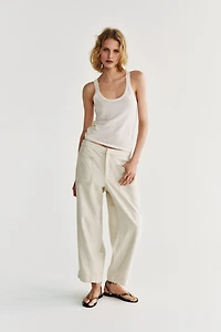 ZW COLLECTION BARREL PANTS