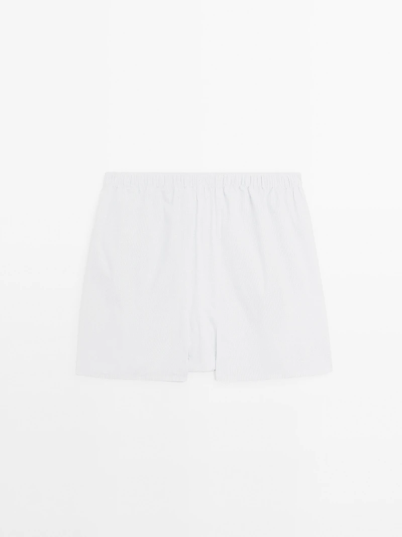 Checked mini boxers