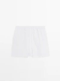 Checked mini boxers