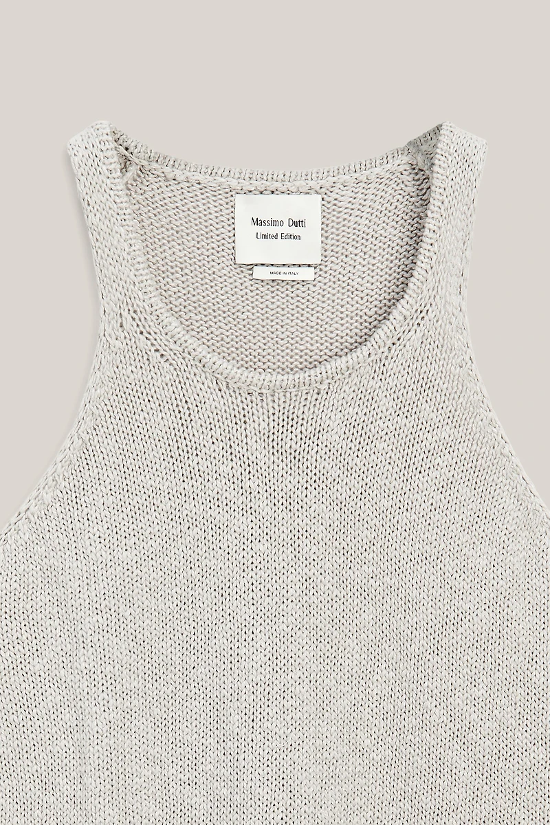 Long top with side vents - LIMITED EDITION
