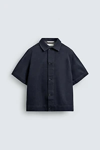 RELAXED FIT DENIM SHIRT