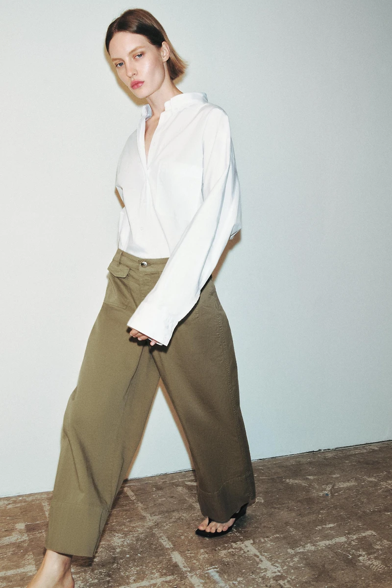 JUPE-CULOTTE Z1975 À POCHES