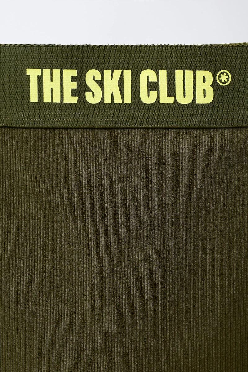 BREATHABLE SEAMLESS LEGGINGS SKI COLLECTION