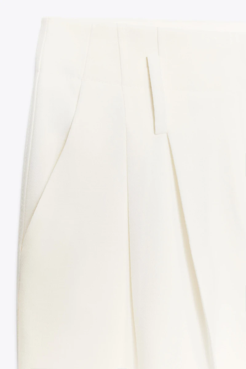 PANTALON LARGE À PINCES