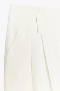 PANTALON LARGE À PINCES