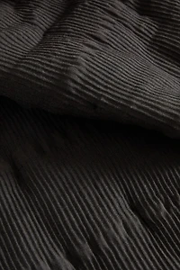 COTTON GATHERED QUILT