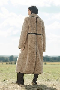 MANTEAU LONG MOUTONNÉ ÉDITION LIMITÉE