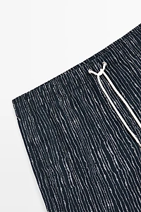 Printed swimming trunks