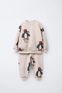 ENSEMBLE JOGGING PINGOUINS