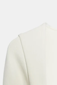 RIBBED SQUARE NECK TOP