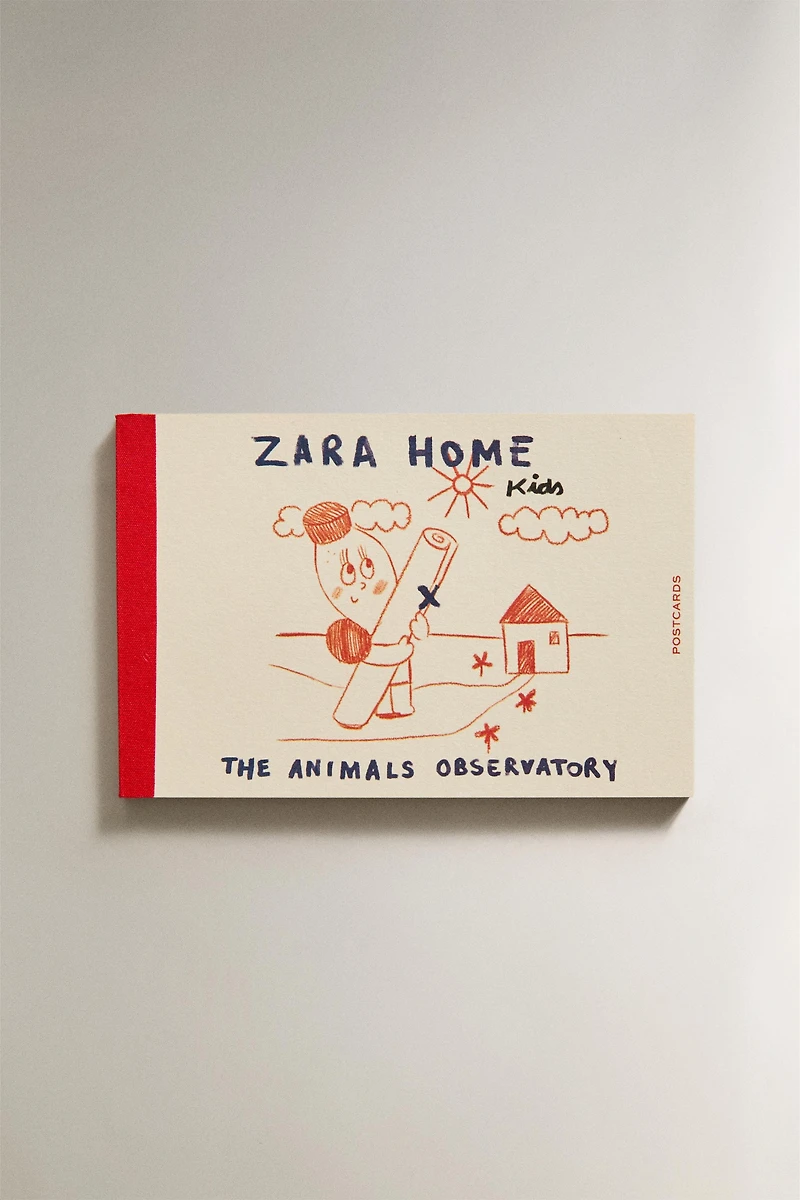 CARNET DE 18 CARTES POSTALES LIMONCELLA X THE ANIMALS OBSERVATORY