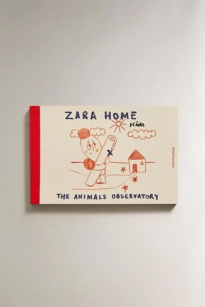 CARNET DE 18 CARTES POSTALES LIMONCELLA X THE ANIMALS OBSERVATORY