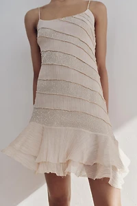 BEADED SLIP DRESS