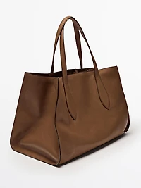 Grand tote bag MD ICON en cuir nappa
