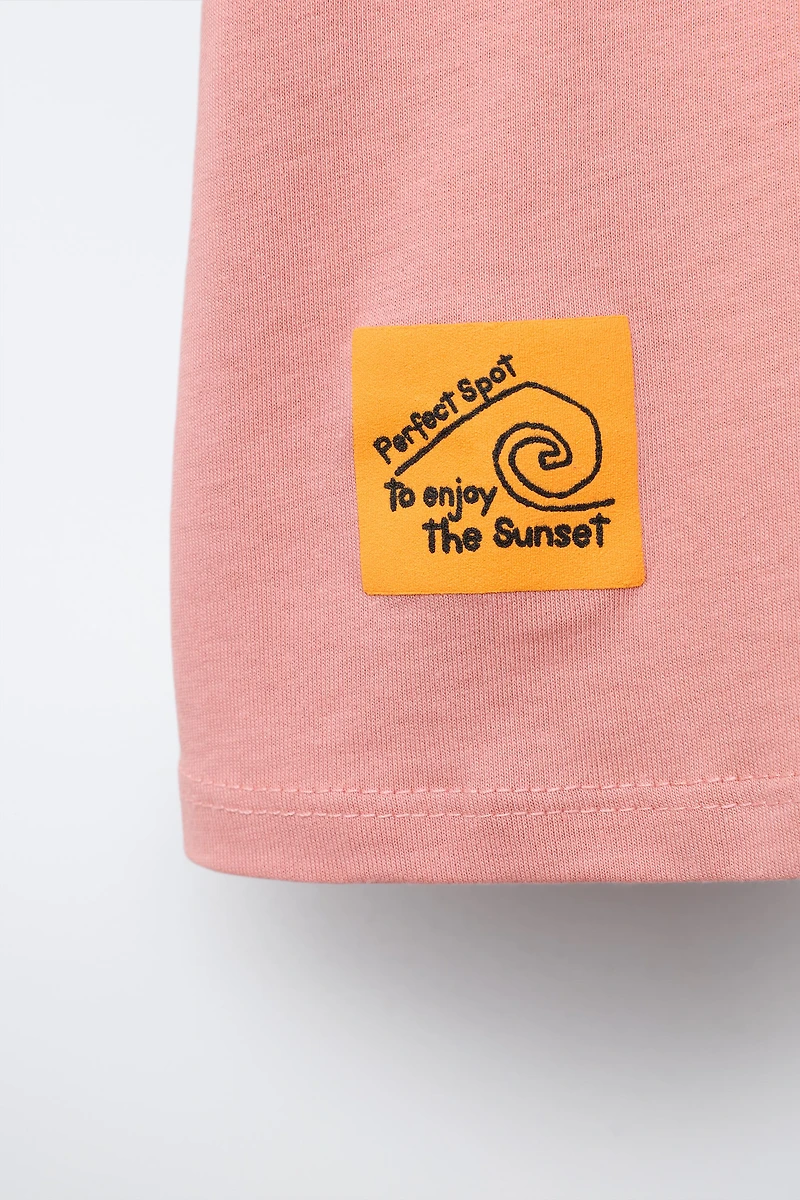 SUN PRINT T-SHIRT