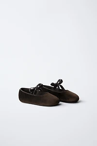 BALLET FLATS WITH BOW