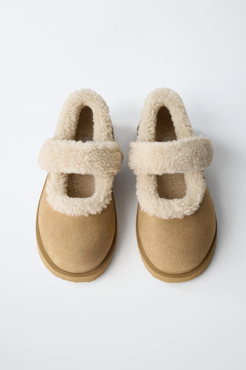 WINTER BALLET FLATS