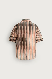 COTTON-VISCOSE STRIPED SHIRT