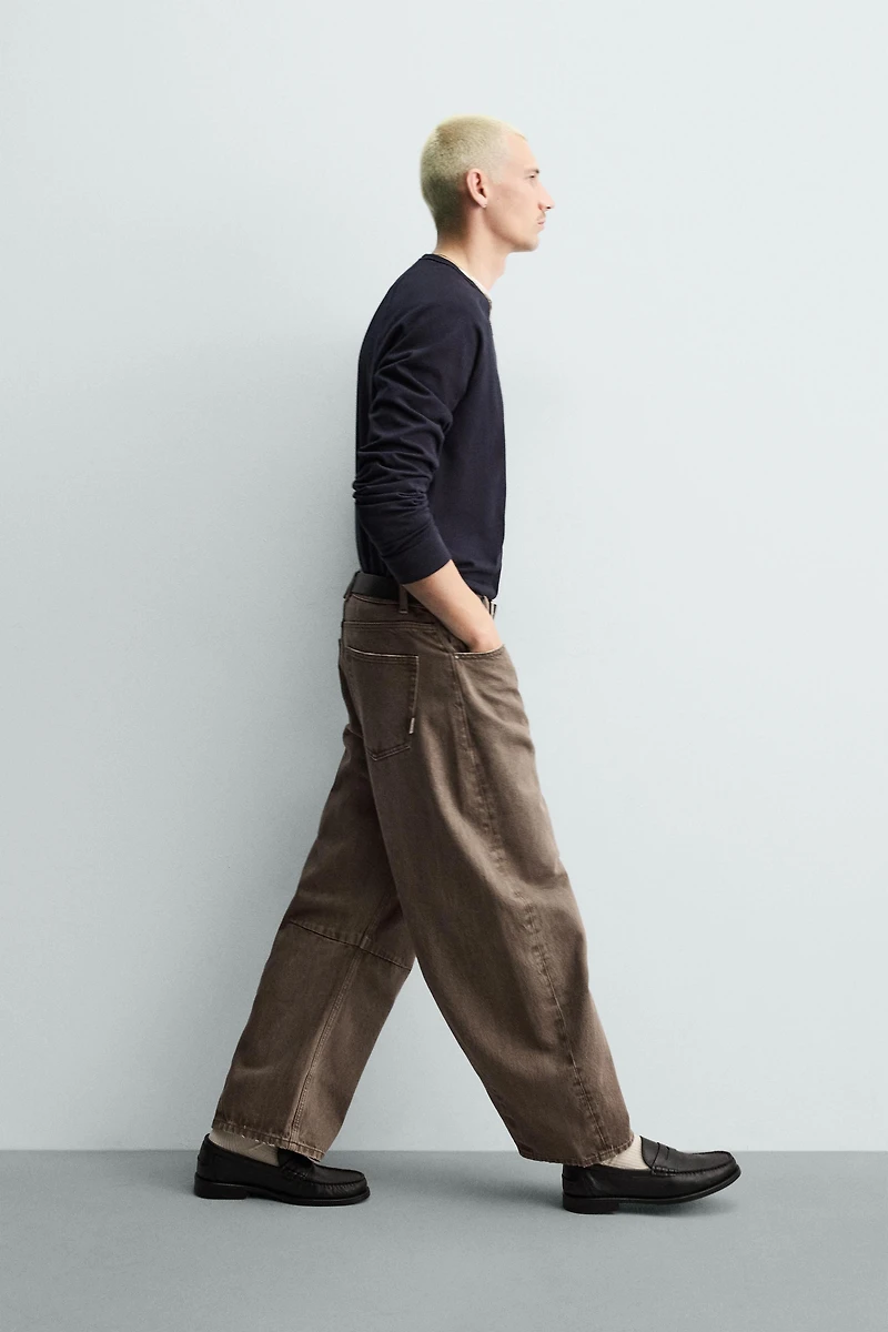 BARREL FIT PANTS
