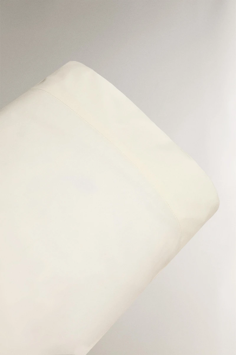 PERCALE COTTON PILLOWCASE (200 THREAD COUNT)
